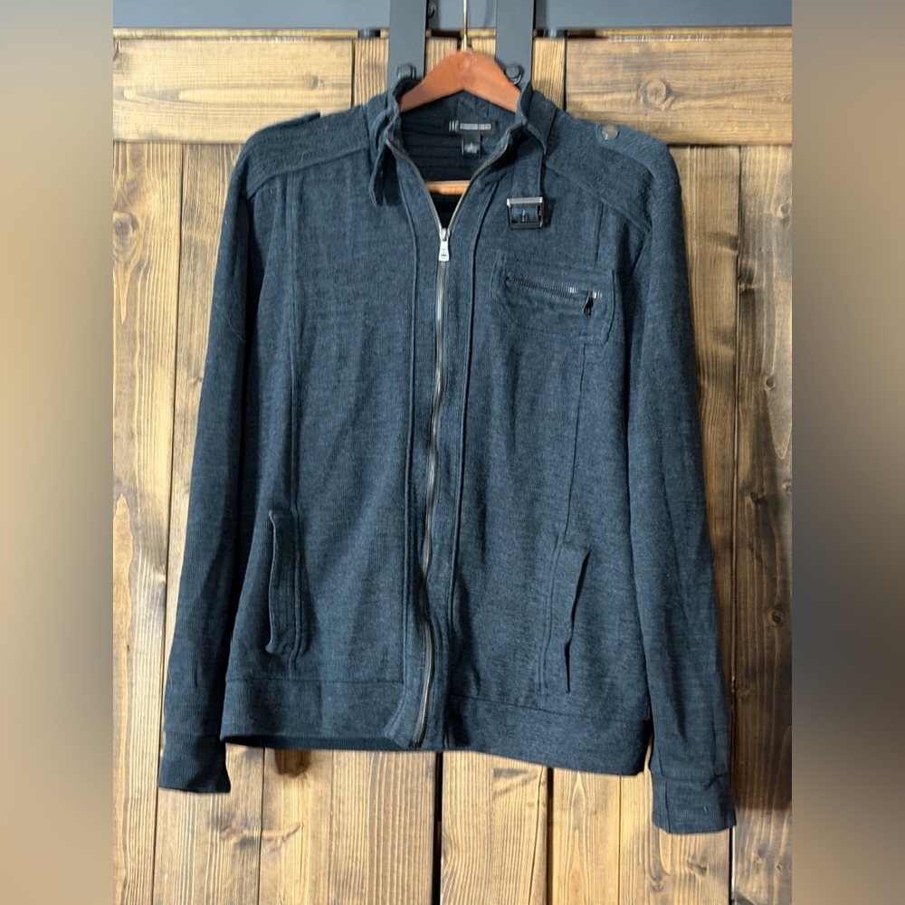 INC International Concepts Navy Jacket